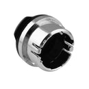 2pcs Fits Chevrolet Silverado Sierra Chevy GMC 12V Power Outlet Plug Cover Cap