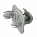 10pcs Auto Car Interior Sun Visor Clip Holder Hook Gray for Audi A4 A5 A6 New
