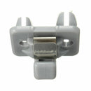 10pcs Auto Car Interior Sun Visor Clip Holder Hook Gray for Audi A4 A5 A6 New