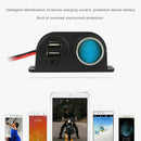 1 piece Splitter-Adapter Car-Cigarette-Lighter-Socket Dual-Usb-Charger 2-Way Hot