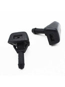 4pcs Plastic Universal Black Car Blade Arm Washer Wiper Water Spray Jet Nozzle