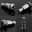 4Pcs Car Tubeless Bolt-in Tubeless Wheel Tire Valve Stems Cap Hex Nice Fashion