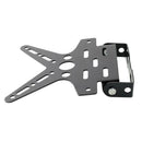 1 Pcs Front Rear Car Carbon Fiber Plastic License Plate Frame Tag Covers Holder
