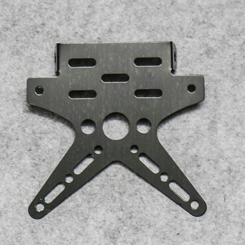 Universal Motorcycle Modified Adjustable LED License Plate Frame Holder Bracket