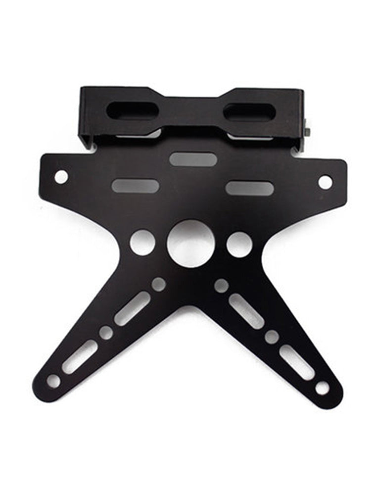 Universal Motorcycle Modified Adjustable LED License Plate Frame Holder Bracket