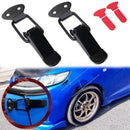 Car Bumper Security Hook Lock Clip Kit Hasp Safety Buckle Quick Release Fasten