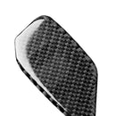 2x Carbon Fiber Interior Door Handle Bowl Cover Trim For Chevrolet Camaro 17-19