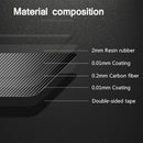 2x Carbon Fiber Interior Door Handle Bowl Cover Trim For Chevrolet Camaro 17-19
