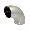 1Pcs Stainless Steel Car Exhaust Weld 90 Degree Bend Elbow Pipe Fitting New Hot