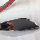 2pcs Trim-Accessories Molding Rearview-Mirror-Strip Car-Styling Chrome-Side-View