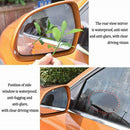 4pcs Car Rear View Mirror Protective Film Anti-Glare Anti-Fog Waterproof Parts