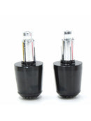 2 Pcs Universal Handle Bar End Plugs For All Motorcycle Bike 7/8" Handle Bar