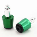 2pcs Aluminum Alloy Motorcycle Handlebar Handle End Plug Grip Slider Replacement