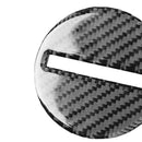Black Carbon Fiber Center Steering Wheel Panel Cover Fits For Chevrolet Camaro