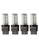 4x Ice Blue 3157 3156 18 SMD 5050 Signal Brake Backup DRL LED Light New Hot
