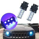 4x Ice Blue 3157 3156 18 SMD 5050 Signal Brake Backup DRL LED Light New Hot