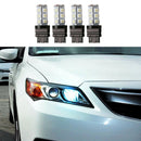 4x Ice Blue 3157 3156 18 SMD 5050 Signal Brake Backup DRL LED Light New Hot
