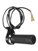 24V 36V 48V 3 Wires Throttle Grip For Electric Scooter Bike 7/8" Handlebar