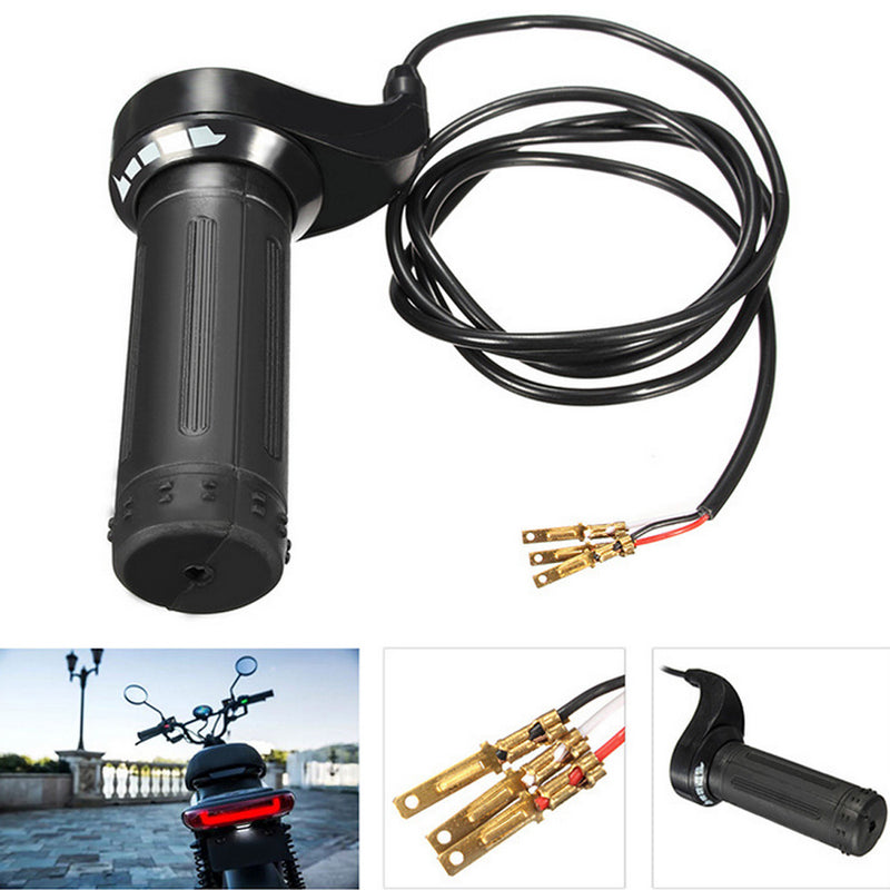 24V/36V/48V 3 Wire Throttle Grip For Electric Scooter Bike Right Handlebar