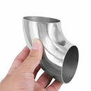 45mmx1.5mm 304 Stainless Steel Car Exhaust Weldable 90 Degree Bend Elbow v zx
