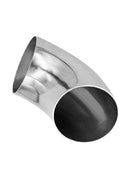 Exhaust 3.5'' / 89mm Diameter Stainless Steel 90 Degree Elbow Tube Pipe Fitting