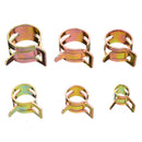60X 7-17mm Hose Clamps Spring Clip Fuel Line Water Pipe Air Tube Clamp Fastener
