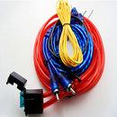 1500W Car Amplifier Wiring Kit Audio Subwoofer AMP RCA Power Cable Line Wire