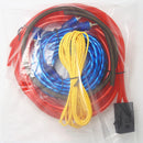 1500W Car Amplifier Wiring Kit Audio Subwoofer AMP RCA Power Cable Line Wire