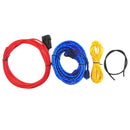 1500W Car Amplifier Wiring Kit Audio Subwoofer AMP RCA Power Cable Line Wire