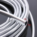 6M Chrome Moulding Rim Trim Strip Car Door Edge Scratch Guard Protector Cover