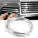 6M Chrome Moulding Rim Trim Strip Car Door Edge Scratch Guard Protector Cover