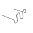 400X Standard Pre Cut 0.6mm Hot Staples For Plastic Stapler Repair Welder New