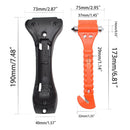 1 * Car Escape Tool Safety Life Hammer Emergency  Cutter Window Breaker Durable