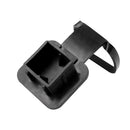 Trailer Hitch Tube Cover Plug Cap Insert Rubber Receivers Rubber Anti-Lost