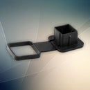 Trailer Hitch Tube Cover Plug Cap Insert Rubber Receivers Rubber Anti-Lost
