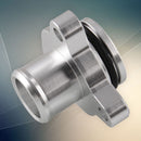 Water Hose Fitting Connector Hose Fixture with Clamp for BMW 335i Cooling System