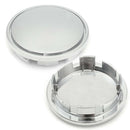 4* Universal Chrome Car Wheel Center Caps Tyre Rim Hub Cap Cover ABS Plastic New