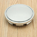 4* Universal Chrome Car Wheel Center Caps Tyre Rim Hub Cap Cover ABS Plastic New