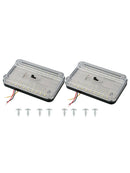 2X Universal 12V 36LED Round Car Interior Indoor Roof Ceiling Dome Light Lamp