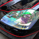 1 pcs Car Led Headlight Taillight Protective Film Self Adhesive Vinyl Wrap Hot