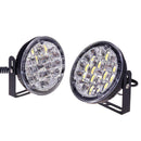 2* 12V 18LED Car Lights Flexible Daytime Running DRL Fog Round Driving Lamp Best
