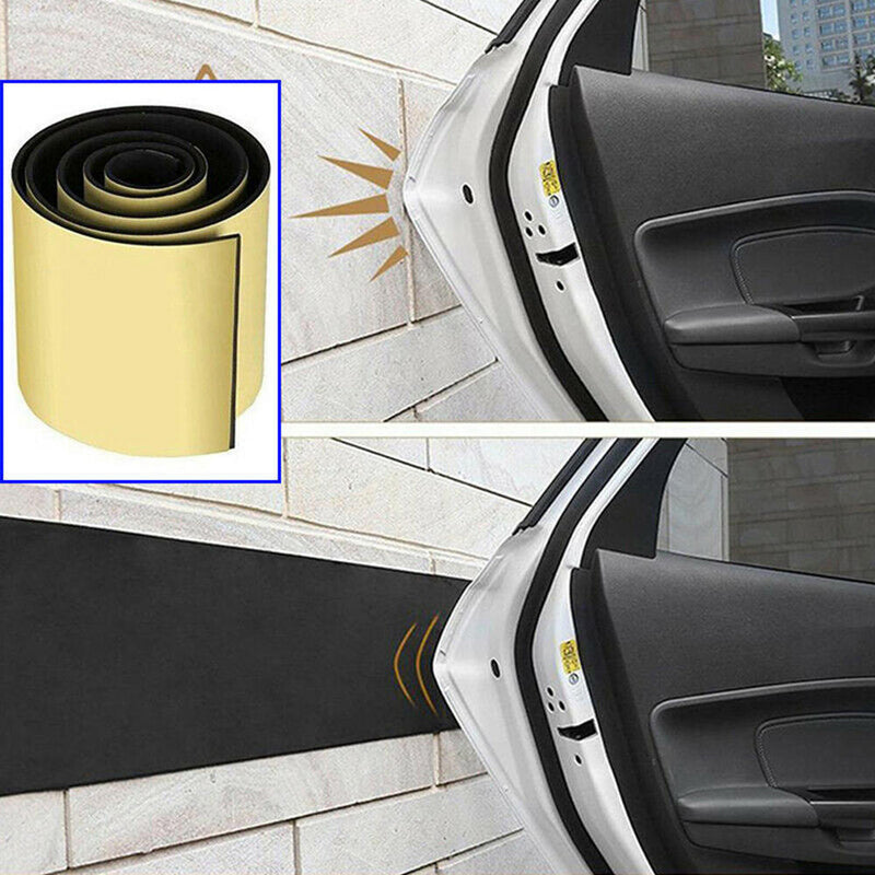 Self Adhesive Foam Wall & Garage Car Door Bumper & Reverse Protector Strip Guard