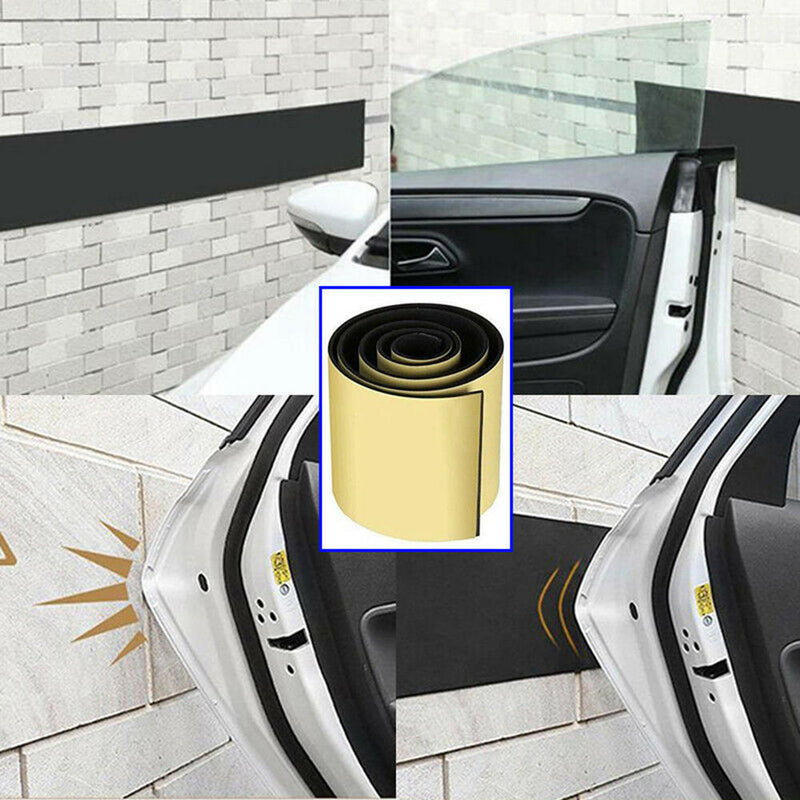 Self Adhesive Foam Wall & Garage Car Door Bumper & Reverse Protector Strip Guard
