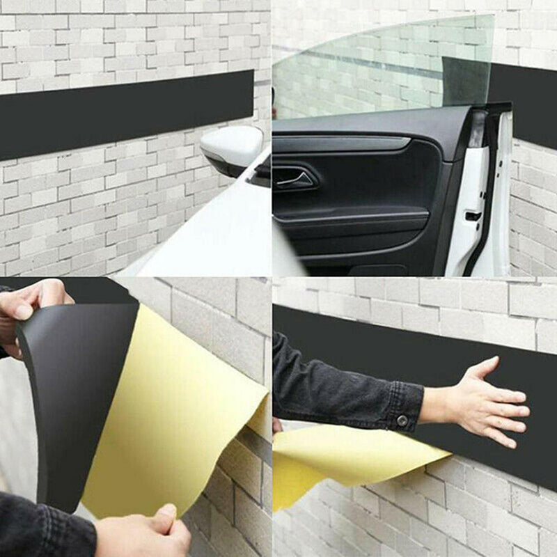Self Adhesive Foam Wall & Garage Car Door Bumper & Reverse Protector Strip Guard