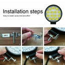 42W Round 14LED Spot Light for Off-road Truck Tractor SUV ATV Fog Lamp New Hot