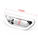 For Ford Explorer 14-17 Chrome Rear Car Trunk Gate Door Handle Bowl Cover Trim