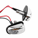 2x Car Wiper Hood Windshield Water Spray Nozzle Washer 7 Colors LED Light
