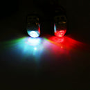 2x Car Wiper Hood Windshield Water Spray Nozzle Washer Seven Color LED Light