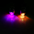 2x Car Wiper Hood Windshield Water Spray Nozzle Washer Seven Color LED Light