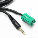 3.5mm Jack Aux Input Adapter Audio Cable For Renault Clio Megane 05-11
